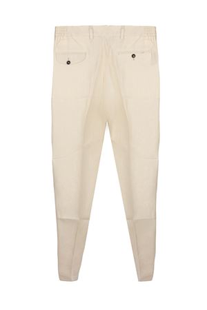 Pantalone in lino avorio BE ABLE | SAMMYLM55AVORIO
